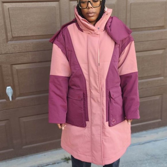 Air Jordan 23 Engineered Women's Parka Oversized Fit DQ9804-689 Size Medium - Picture 8 of 12